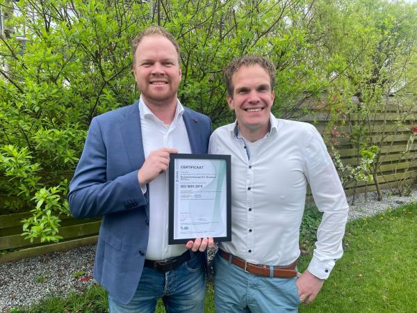 ISO 9001 certificering De Jong Verhuizingen