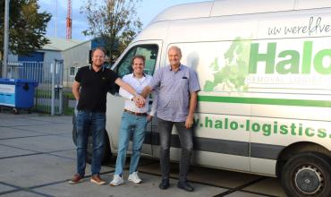 Samenwerking tussen De Jong Verhuizingen en HALO Removal Logistics