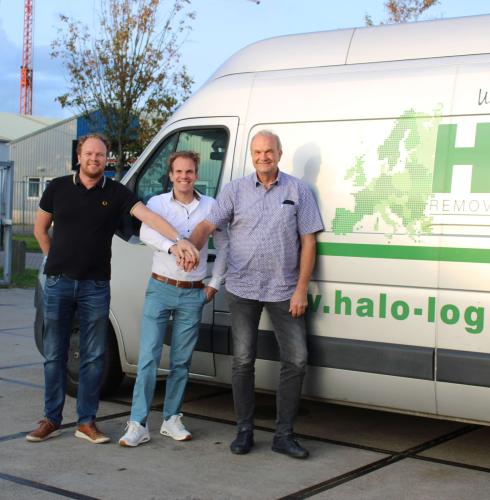Samenwerking tussen De Jong Verhuizingen en HALO Removal Logistics