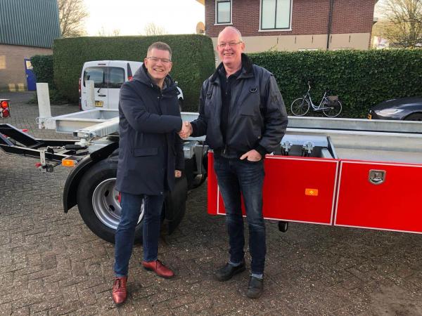 Folkert de Jong en Jan Sake Rondaan